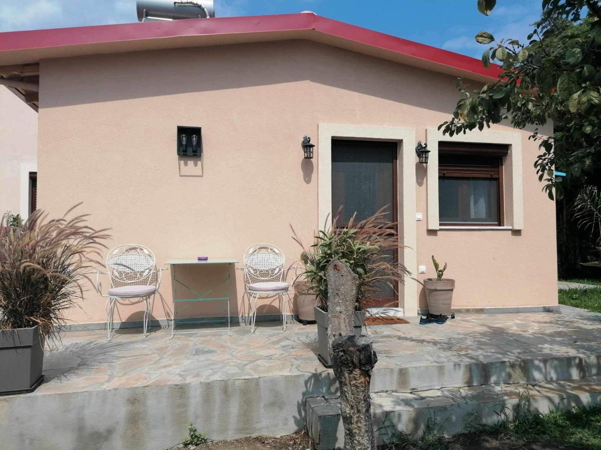 Villa Tiny House By The Sea Nea Skioni Esterno foto
